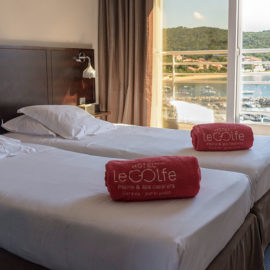 Master Suite 2 chambres vue mer Porto Pollo Corse du Sud