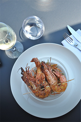 Restaurant Bistronomique bord de mer proche Ajaccio